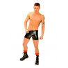 Fist Short en Latex Coupe cycliste avec Zip